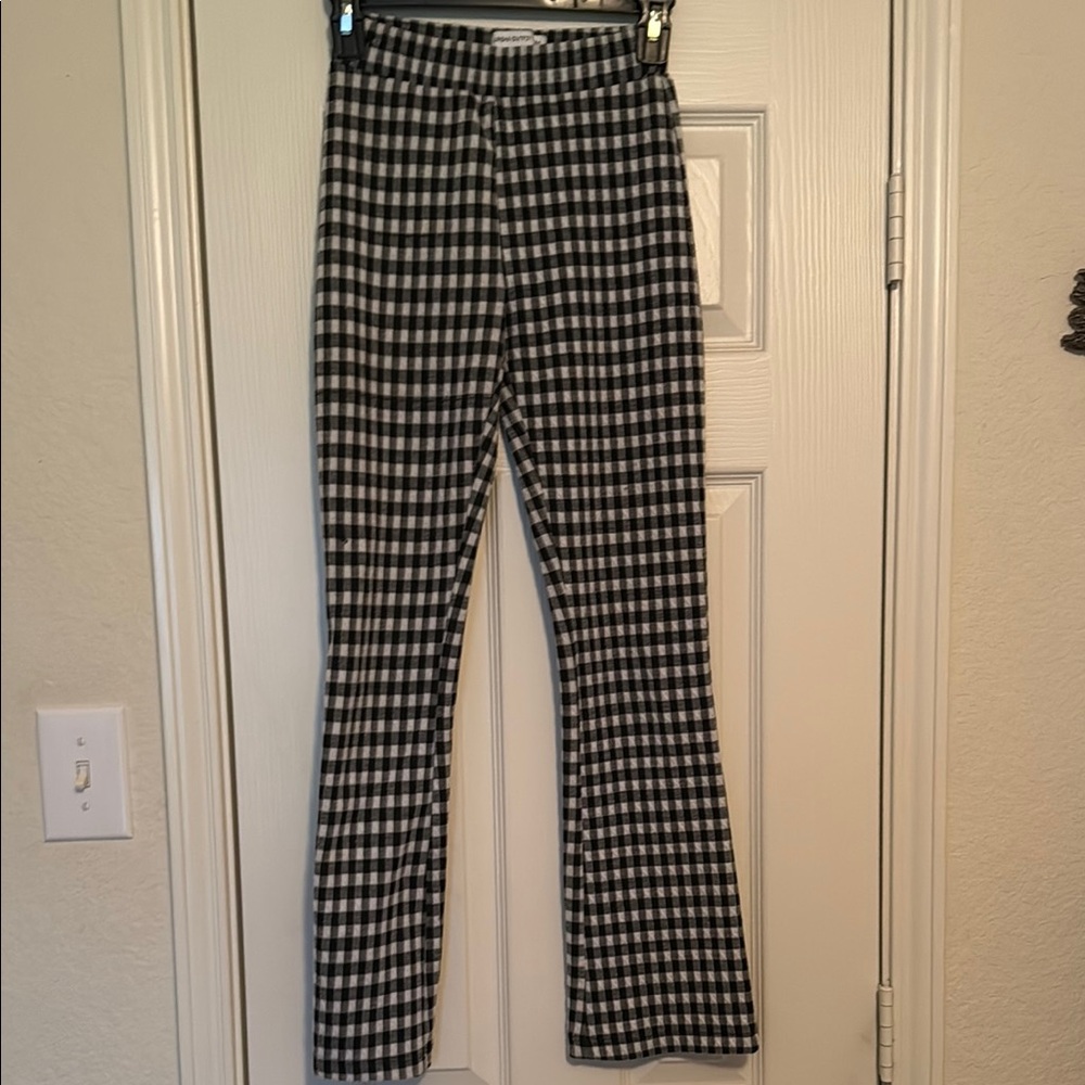 Urban Outfitters Black and White Checkered Pants